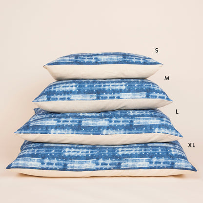 Ochre Mud Cloth Dog Bed