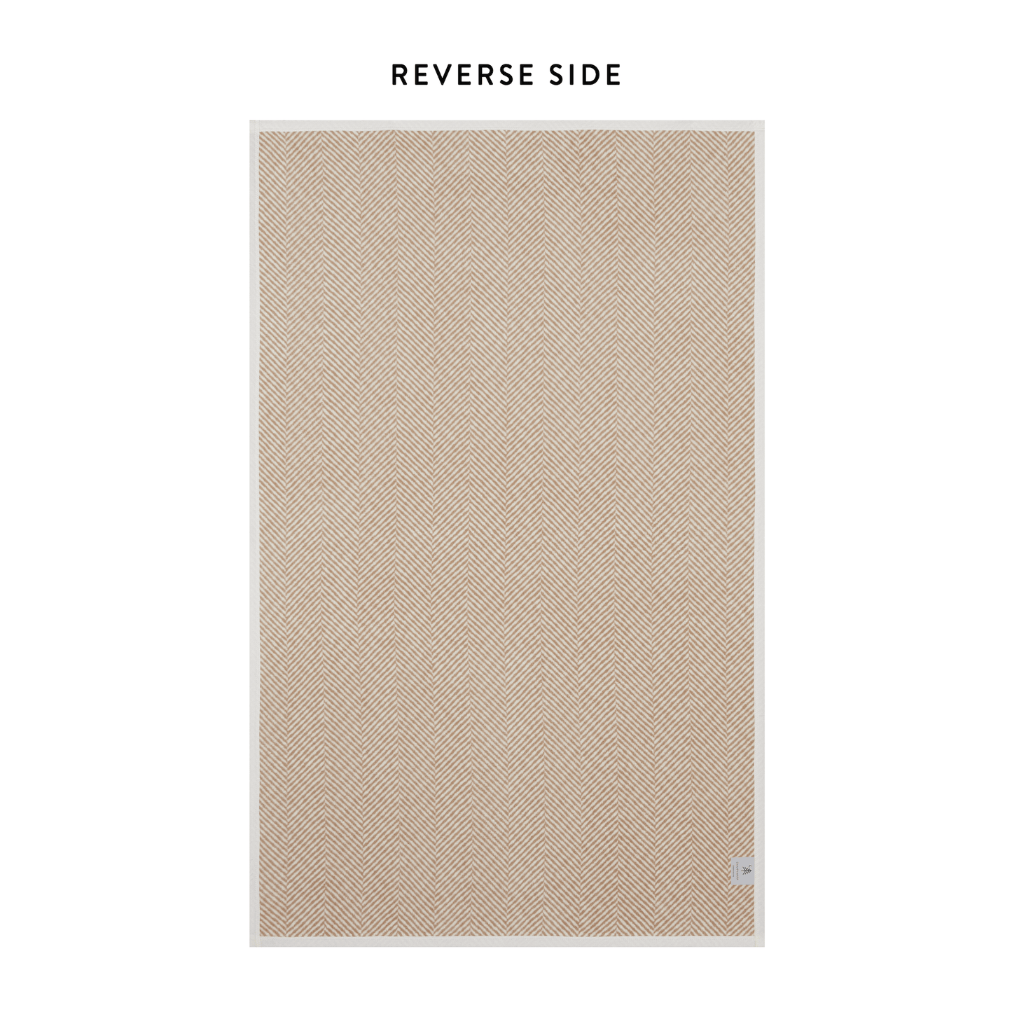 Harborview Herringbone Tan Dog Blanket