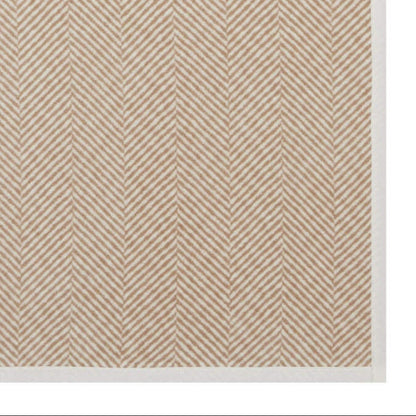 Harborview Herringbone Tan Dog Blanket