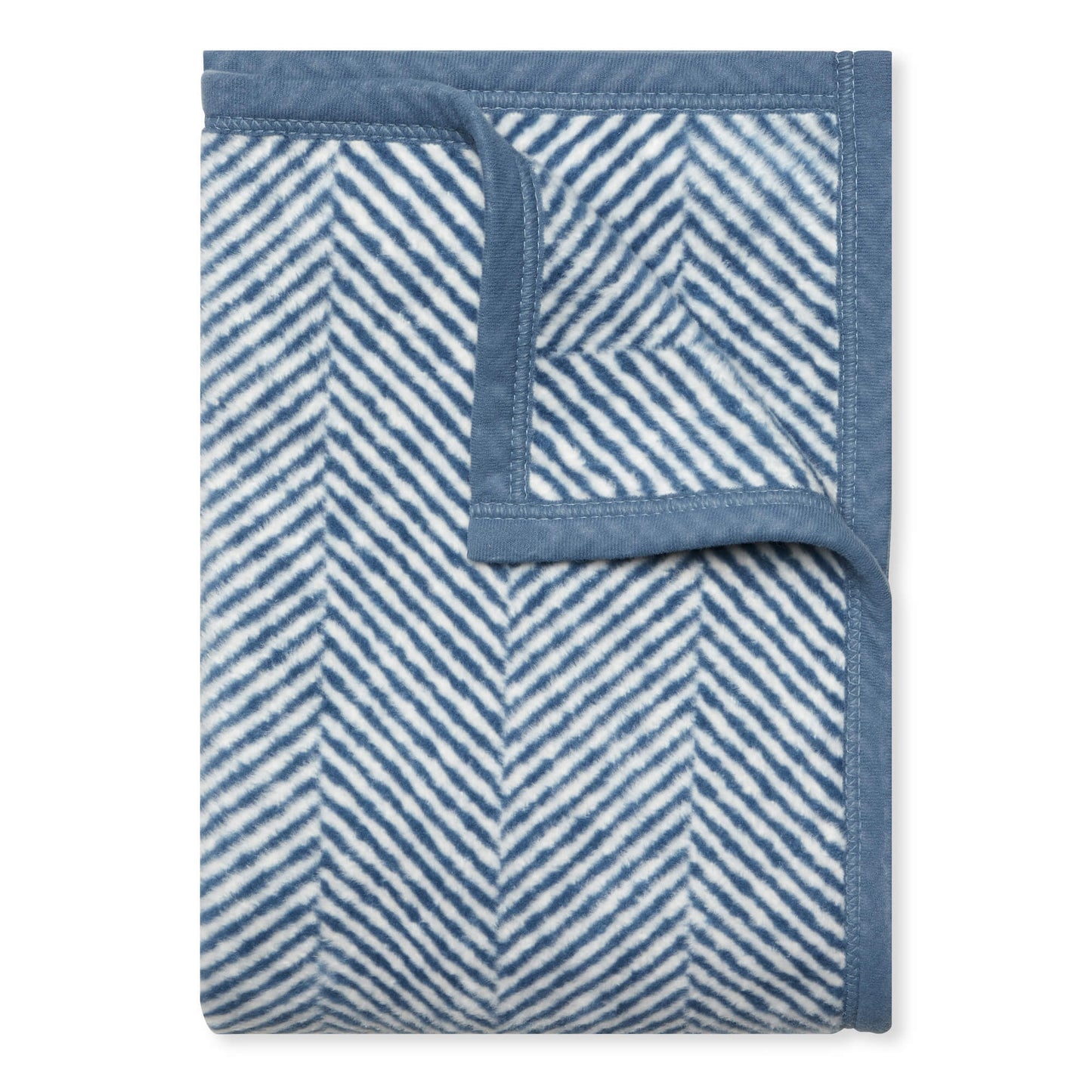 Harborview Herringbone Cornflower Dog Blanket