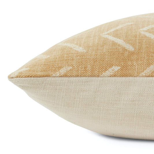 Ochre Mud Cloth Dog Bed