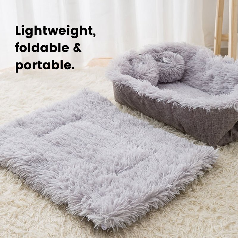 Super Plush Foldable Cat Mat Bed